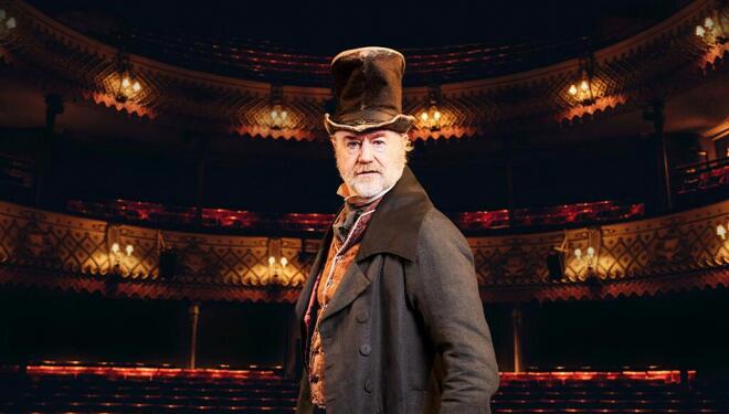 Owen Teale is Scrooge in The Old Vic's A Christmas Carol 