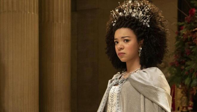 India Ria Amarteifio in Queen Charlotte: A Bridgerton Story, Netflix (Photo: Netflix)