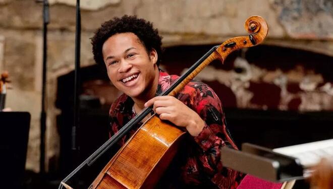 Cellist Sheku Kanneh-Mason gives two concerts on 26 Feb