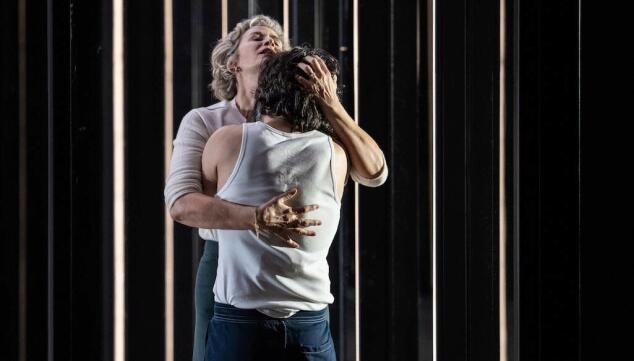 Janet McTeer and Assaad Bouab in Phaedra at the National Theatre. Photo: Johan Persson