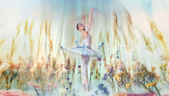 Marianela Núñez in the new production of Frederick Ashton's Cinderella. The Royal Ballet © 2023 Sebastian Nevols