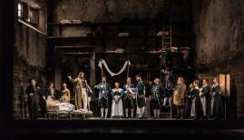 Upstairs, downstairs in Mozart's The Marriage of Figaro at the Royal Opera House. Photo: Clive Barda