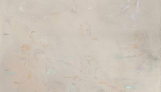 Maaike Schoorel, Swans and Swimming Pool (detail) oil on canvas 173 x 137 cm 2014