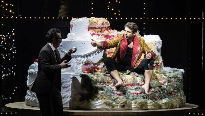 Don Giovanni nears his end, at Glyndebourne Festival Opera. Photo: Monika Rittershaus