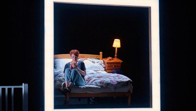 Jodie McNee in Cuckoo at the Royal Court. Photo: Manuel Harlan