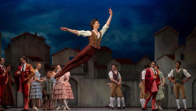 Vadim Muntagirov as Basilio in Don Quixote, The Royal Ballet. Photo: Andrej  Uspenski ROH