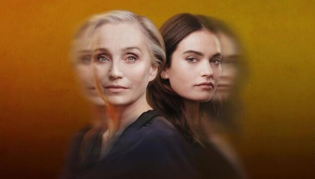 Kristin Scott Thomas and Lily James who star in Lyonesse. Photography by Michael Wharley. Artwork and design AKA