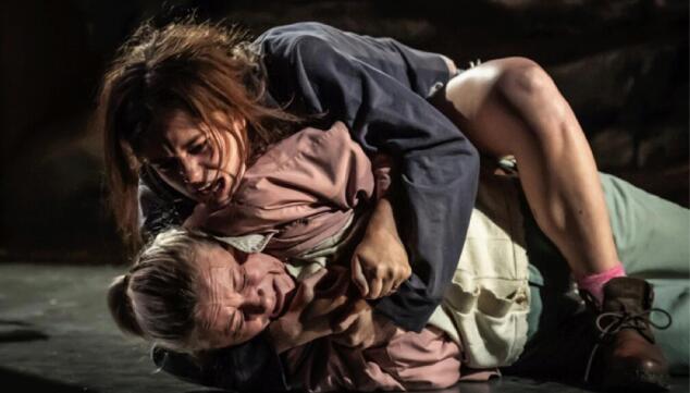 Mairead McKinley and Alison Oliver in Portia Coughlan, Almeida.  Photo: Marc Brenner