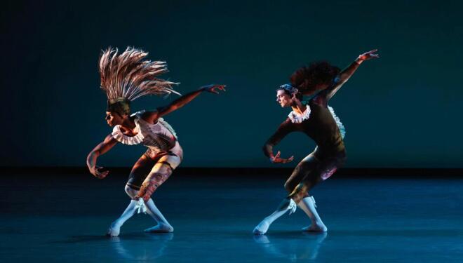 New York City Ballet, Christopher Grant & Peter Walker in Love Letter. Photo: Erin Baiano