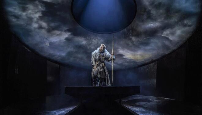 Kenneth Branagh (Lear) for the Kenneth Branagh Theatre Company's King Lear at Wyndham's Theatre. photo: Johan Persson