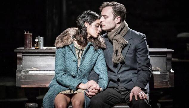 Cold War, Almeida Theatre review. Anya Chalotra and Luke Thallon. Photo: Marc Brenner