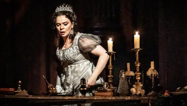 Ausrine Stundyte in the title role of Tosca at Covent Garden. Photo: Marc Brenner