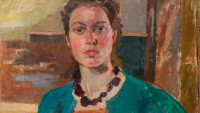 Unity Spencer, Self Portrait, 1954, Oil on canvas
