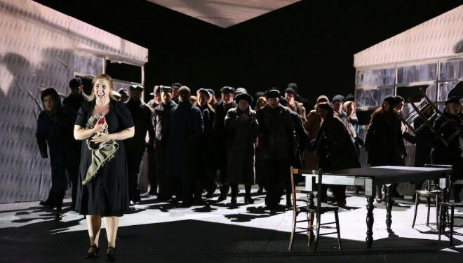 An outstanding production of Janacek's Jenufa returns to English National Opera. Photo: Donald Cooper