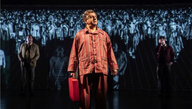 Michael Sheen (Nye Bevan) in Nye at the National Theatre © Johan Persson