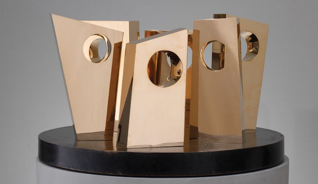 Barbara Hepworth artist, ‘Six Forms on a Circle’, 1967, polished bronze, signed and numbered from ed. of 7. From: Osborne Samuel, London