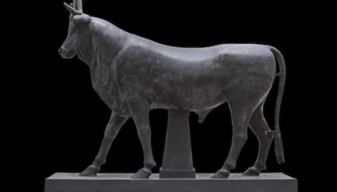 Apis Bull, Greco-Roman Museum, Alexandria ©Franck Goddio / Hilti Foundation - Photo: Christoph Ger