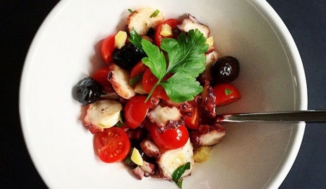 Recipe of the week: Octopus Salad with Lemon Confit