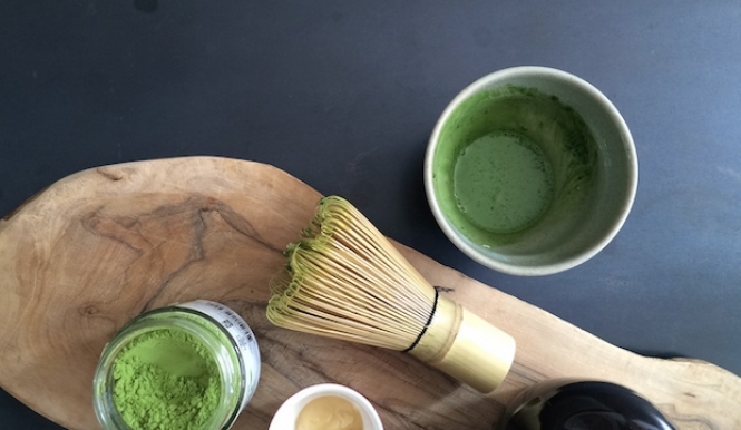 Green Matcha Tea Latte courtesy of Stephanie Achar