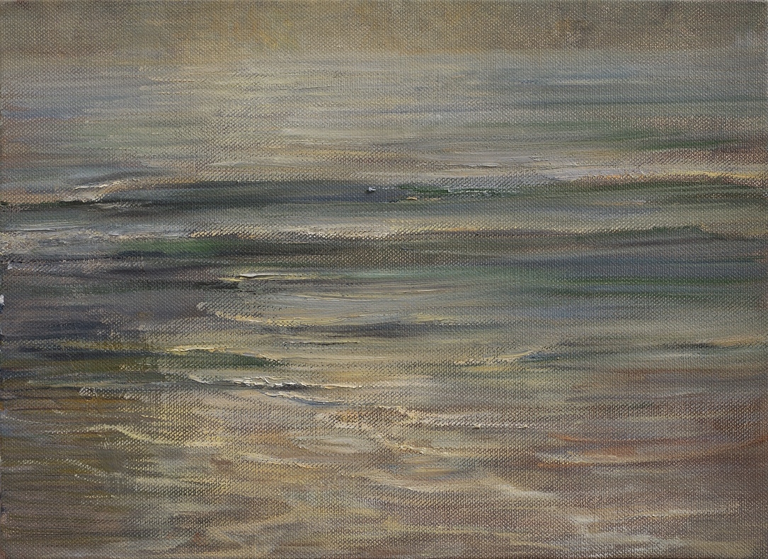 Last Light on the Sea, 2016 Oil on canvas © Celia Paul and Victoria Miro autumn exhibition