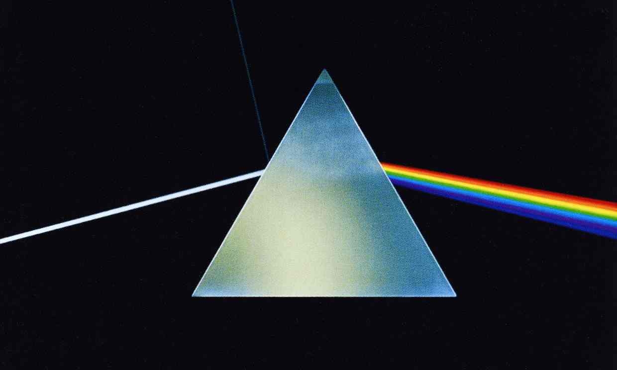 The album cover of The Dark Side of The Moon, released by Harvest Records in 1973, was an all-time classic. Photograph: Jeff Morgan/Alamy