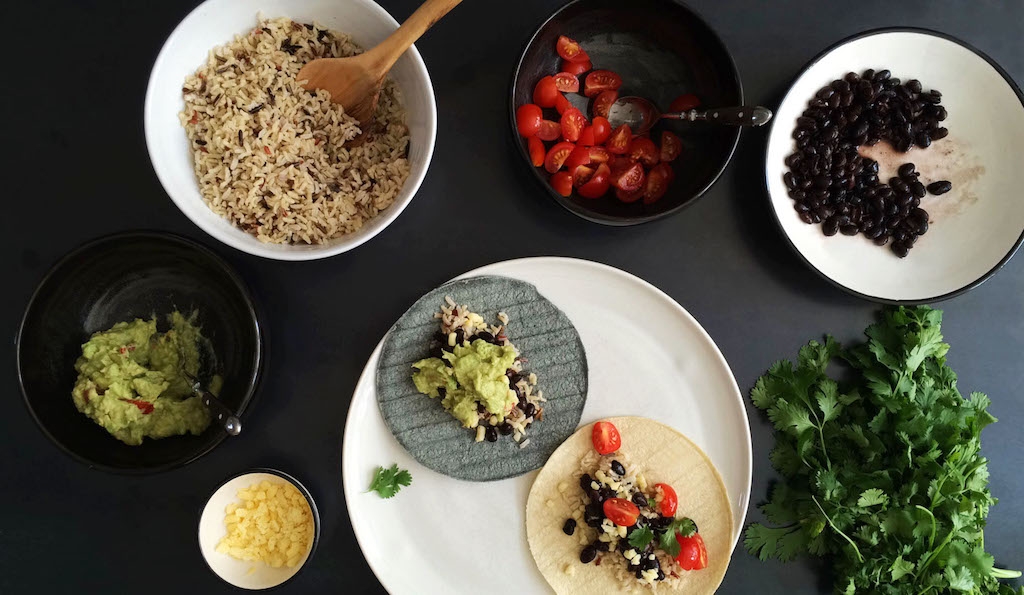 Burritos: healthy recipe