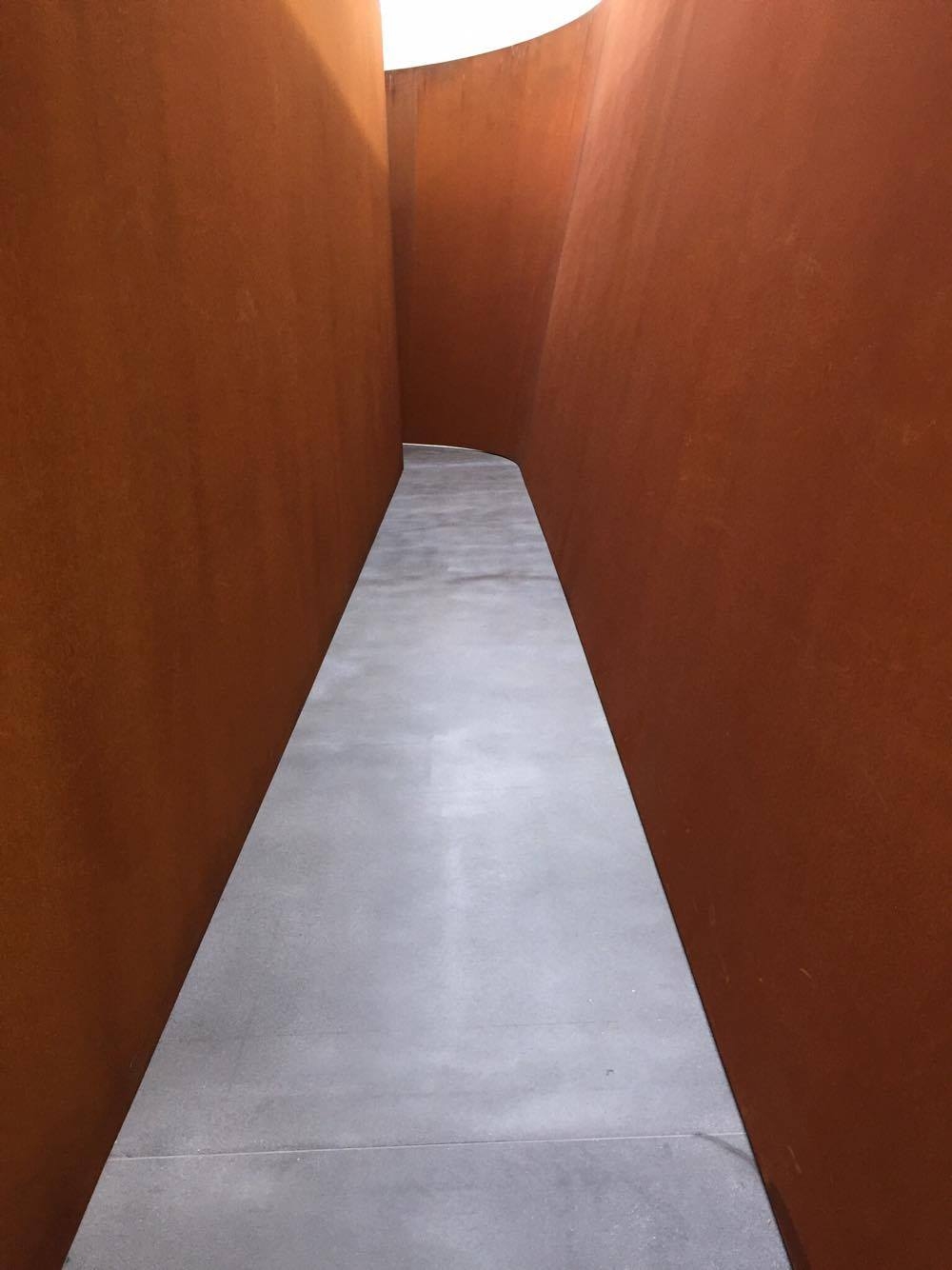 Richard Serra exhibition, Gagosian