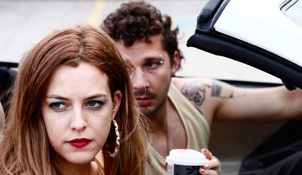 Shia LaBeouf and Riley Keough in American Honey