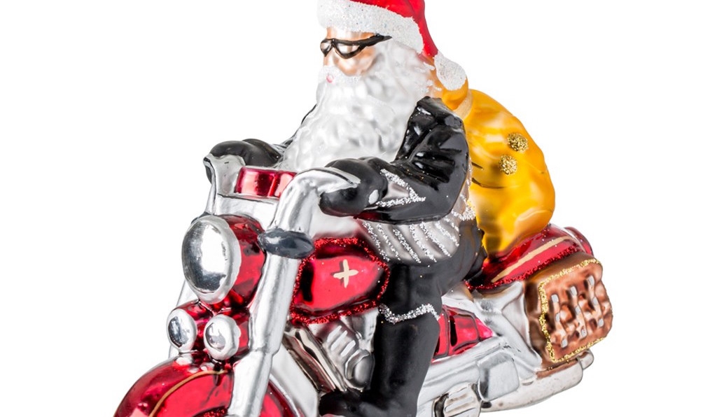 The Conran Shop, Motorcycle Santa Bauble 