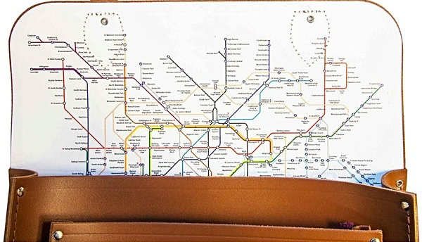 All mapped out: special London edition satchel 