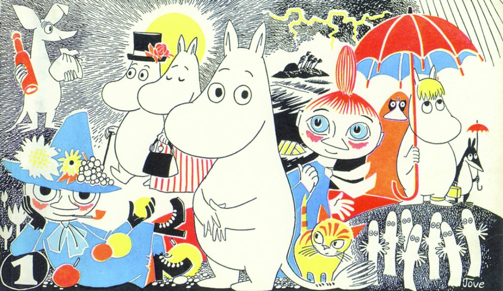 Southbank Centre Tove Jansson exhibition 'Adventures in Moominland'