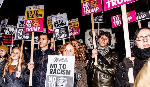 Stand up to Trump Protest, London