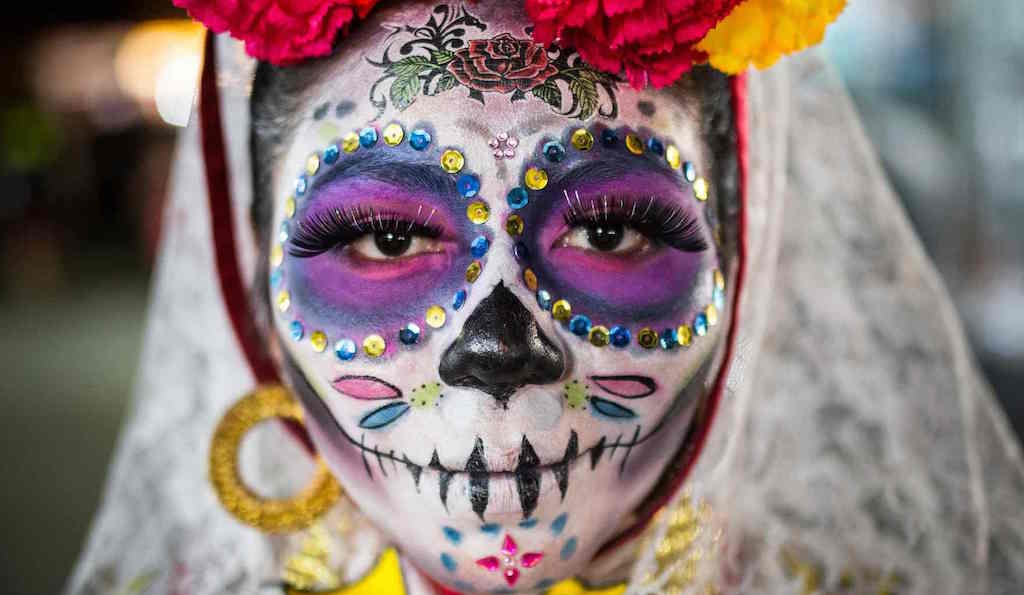 Day of the Dead, Cancun, Mexico. Category: People