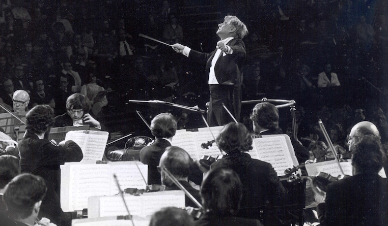 Leonard Bernstein was an inspiring conductor and composer. Photograph: LSO archive