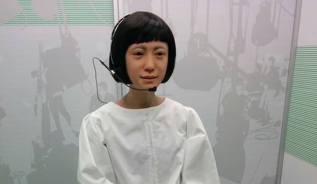 Kodomoroid communication android, Osaka University, Japan 2014