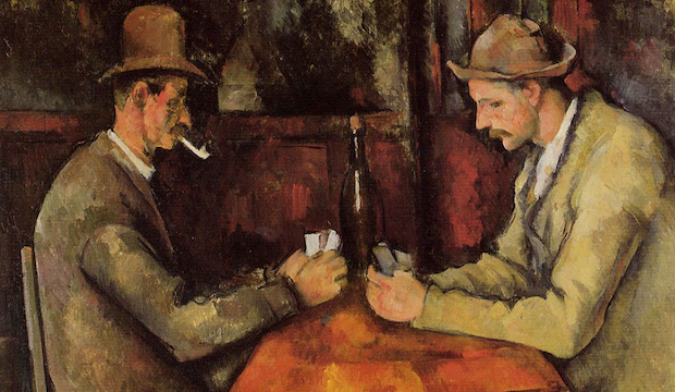 Paul Cezanne, The Card Players, c.1890