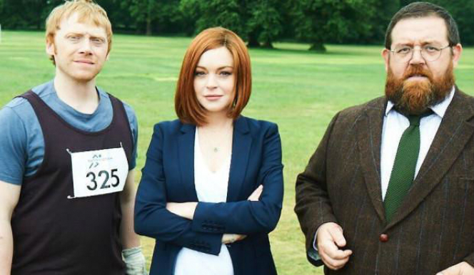 Rupert Grint, Lindsay Lohan and Nick Frost star in Sick Note