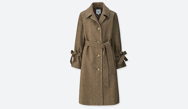 Tweed coat, 139.90