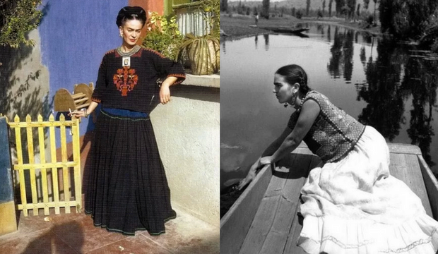 Frida Kahlo's Skirts