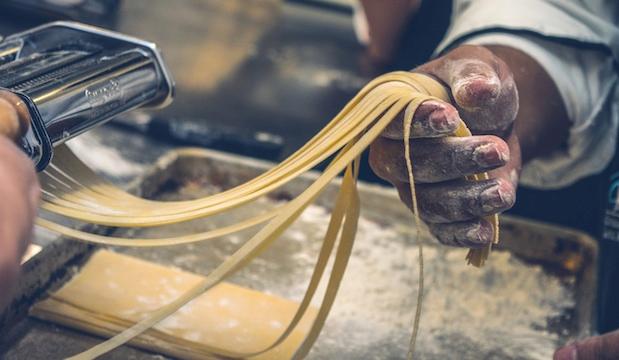 For mastering a new skill together: Petersham Nurseries’ pasta-making masterclasses 