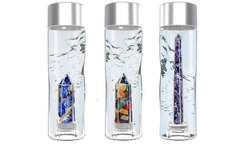 Crystal water bottles from Belove