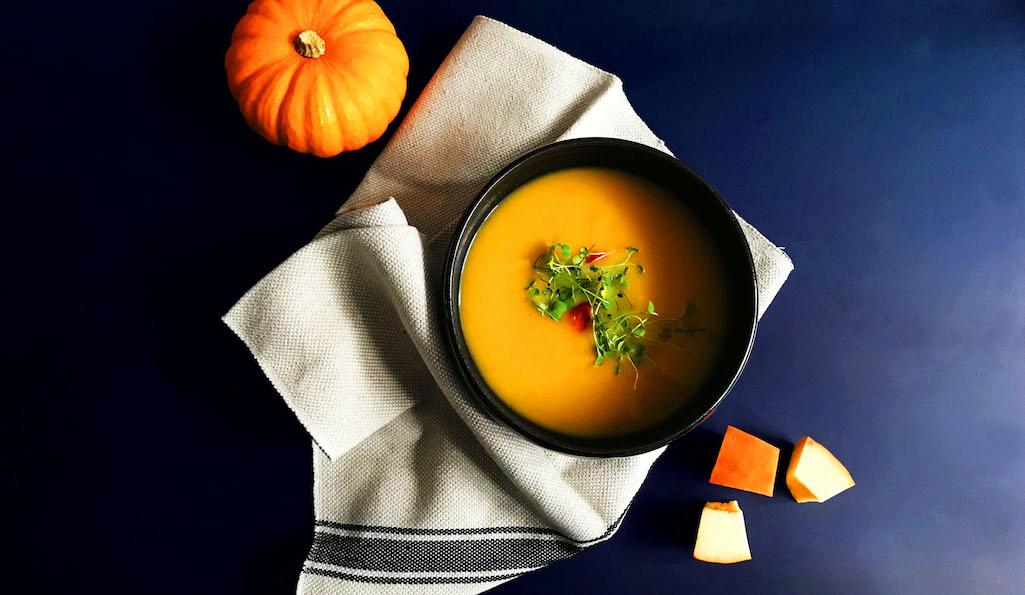 Simple + Healthy Thai Pumpkin Soup recipe 