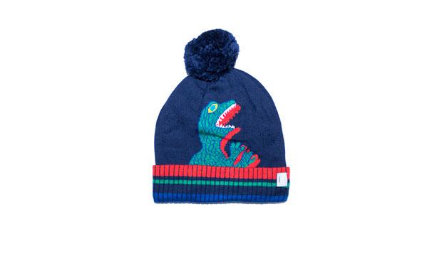 Best knit bobble hat: Paul Smith's Sage dinosaur beanie at Harrods
