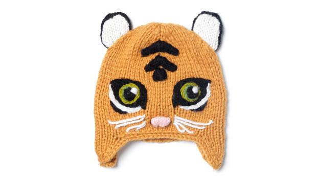 Best knit character hat: Dolce & Gabbana's tiger hat at Harrods