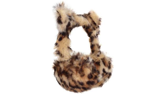 Best hat alternative: bluezoo leopard print earmuffs at Debenhams