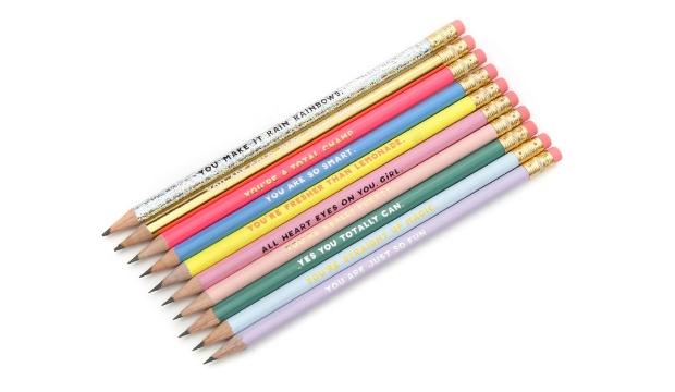 Flattery forever: Complimentary Pencil Set 