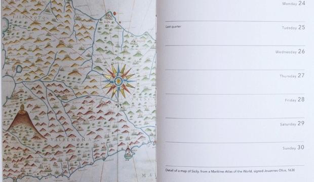 A year in maps: The British Library’s Pocket Diary