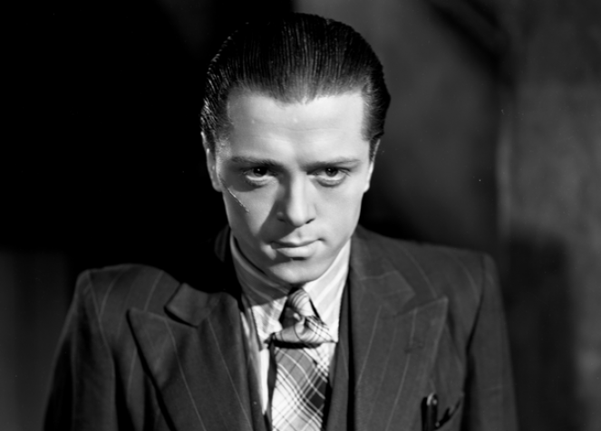 Richard Attenborough in one of his most famous roles, as Pinkie in Brighton Rock
