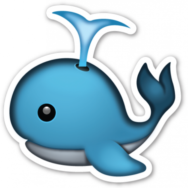 Moby Dick emojified