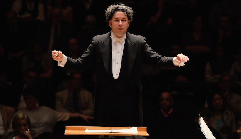 Charismatic conductor Gustavo Dudamel conducts the Los Angeles Philharmonic Orchestra's Barbican residency in November. Photo: Mark Allen